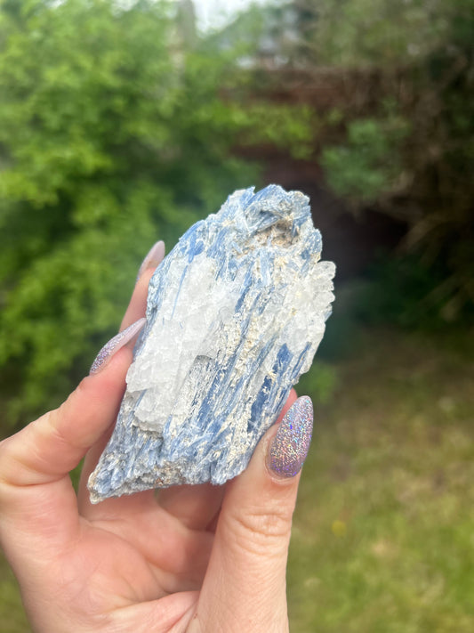 Kyanite With Quartz Raw