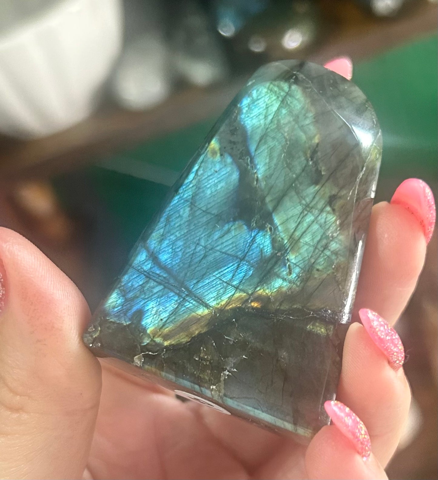 Labradorite Multi-Flash Crystal