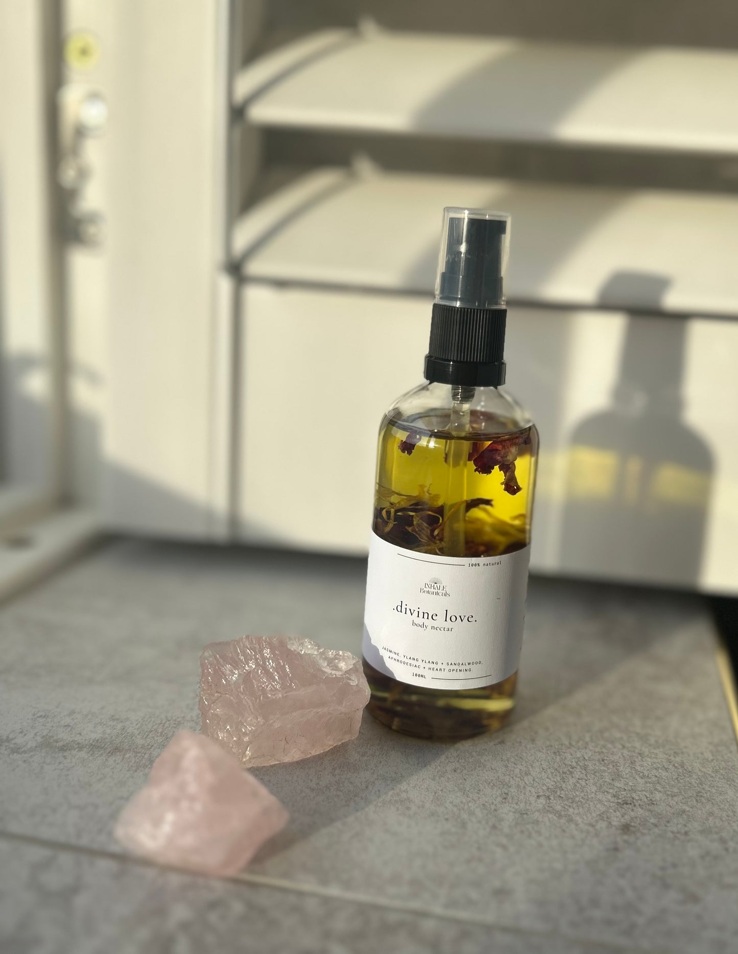 Divine Love Body Nectar, Massage oil with Jasmine.