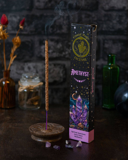Amethyst Crystal Magic Incense