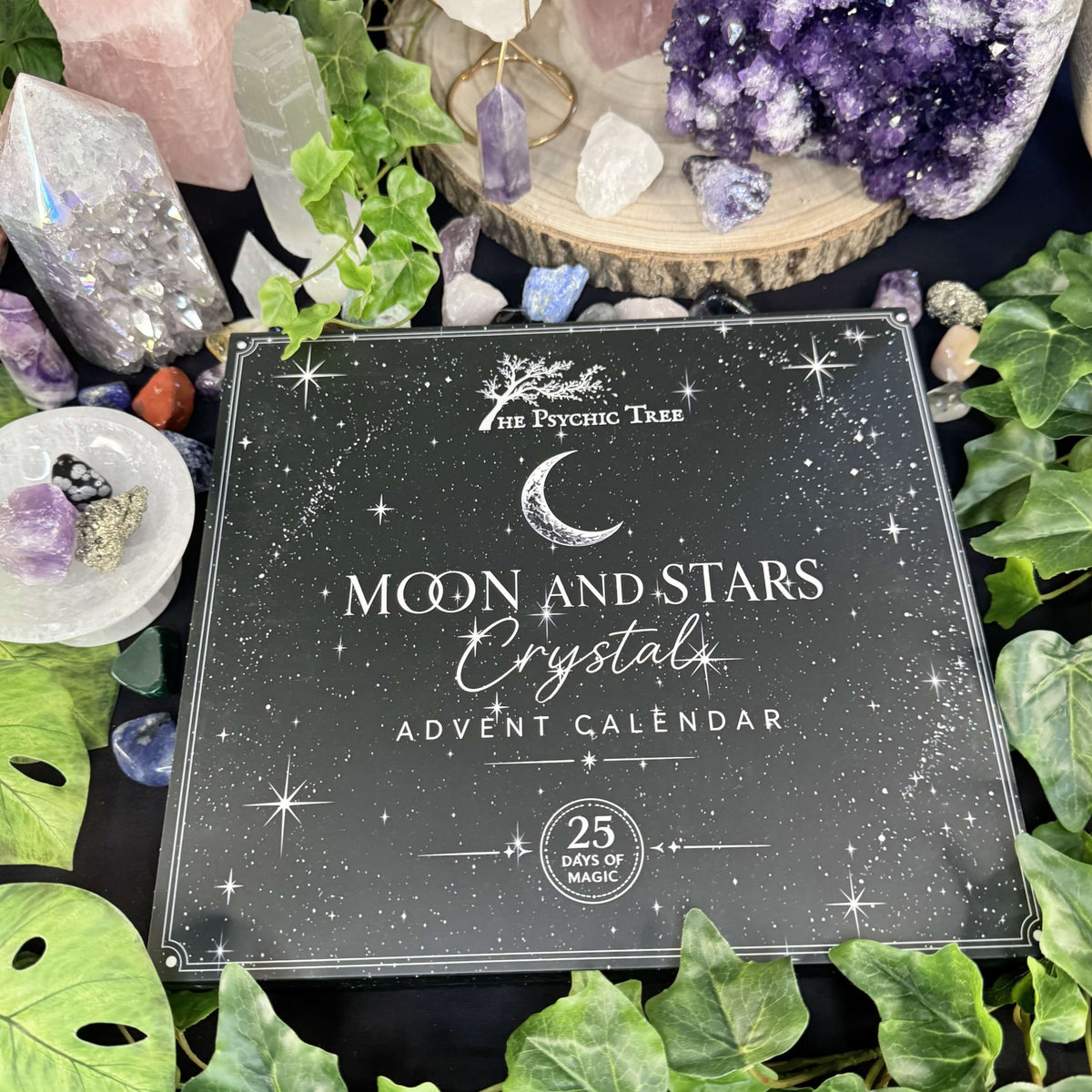PRE-ORDER Moon and Stars Crystal Advent Calendar – 25 Days of Magic