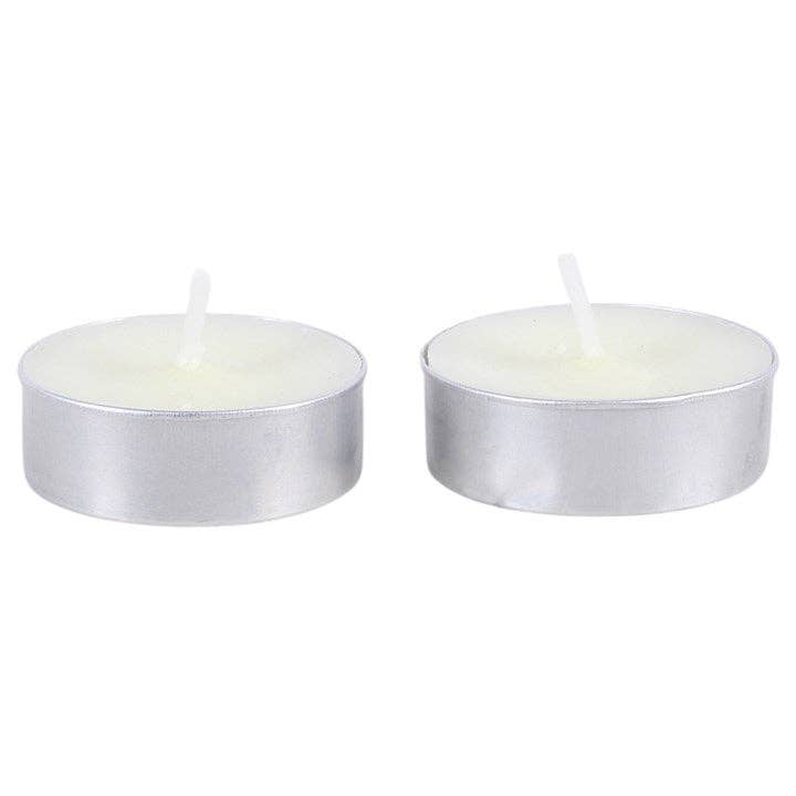 Pack of 10 White Jasmine Scented Tealights