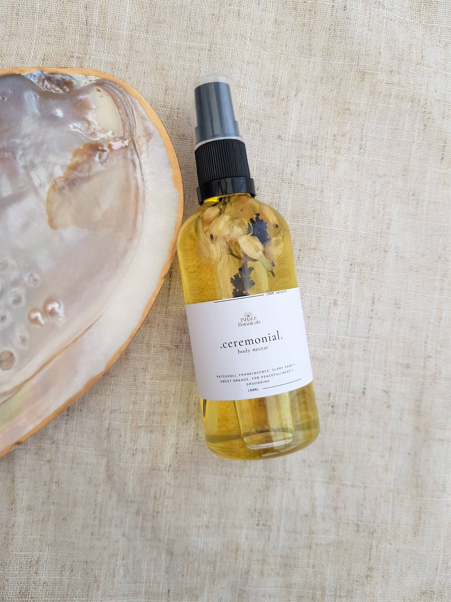 Ceremonial Body Nectar, Massage oil with Frankincense