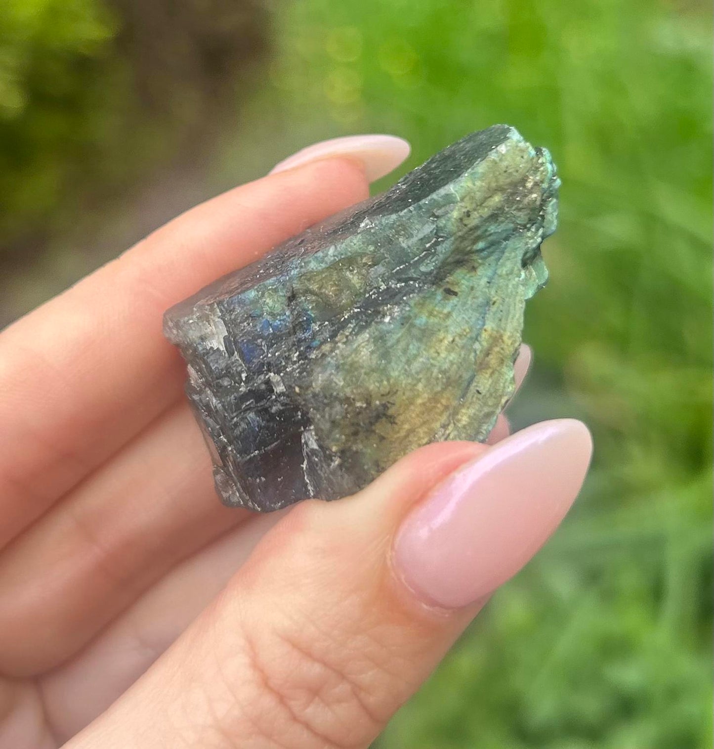 Labradorite Flashy Raw Crystal Stone