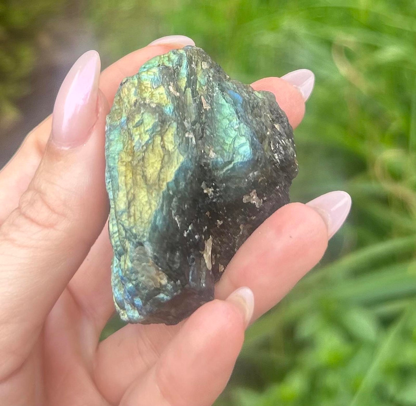 Labradorite Flashy Raw Crystal Stone